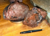 2 Good Sizes Pieces of Brown Obsidian