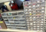 2 Large Hardware Organizers with tons and tons of Hardware