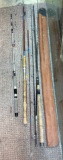 Lot of Fishing Poles