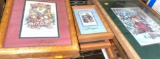 Lot of Framed Artwork by Local Artist- Jody Bergsma- All signed and Numbered