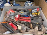 Crate full of Hand tools