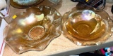 2 Carnival Glass Bowls