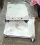 2 Metal Carts with Wheels- Great for shops