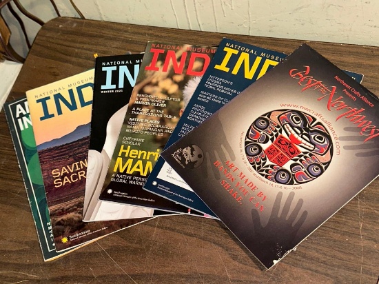 6 Books on Native American Indian Art NWC Art Plus National Museum of American Indian Publications