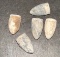5 Civil War Relics .30 cal Confederated Army Rifle Bullets