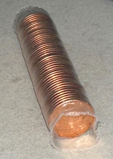 2011 Uncirculated BU United States Pennies - Bank Rolled