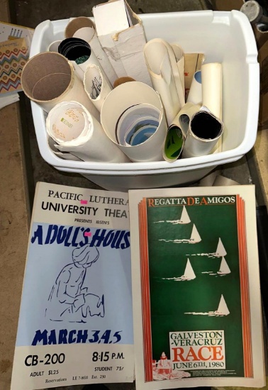 lot of Vintage Posters, Artworks and Advertising