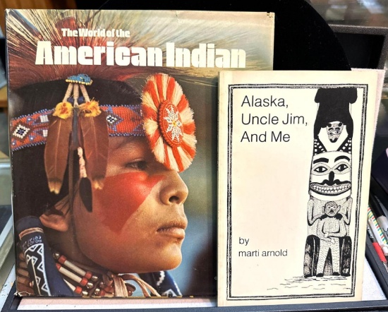 1983 "Alaska, Uncle Jim and Me" and 1974 " The World of the American Indian"