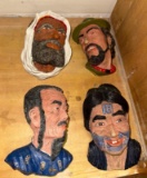 4 Early Bosons Heads c:1947 when First Made
