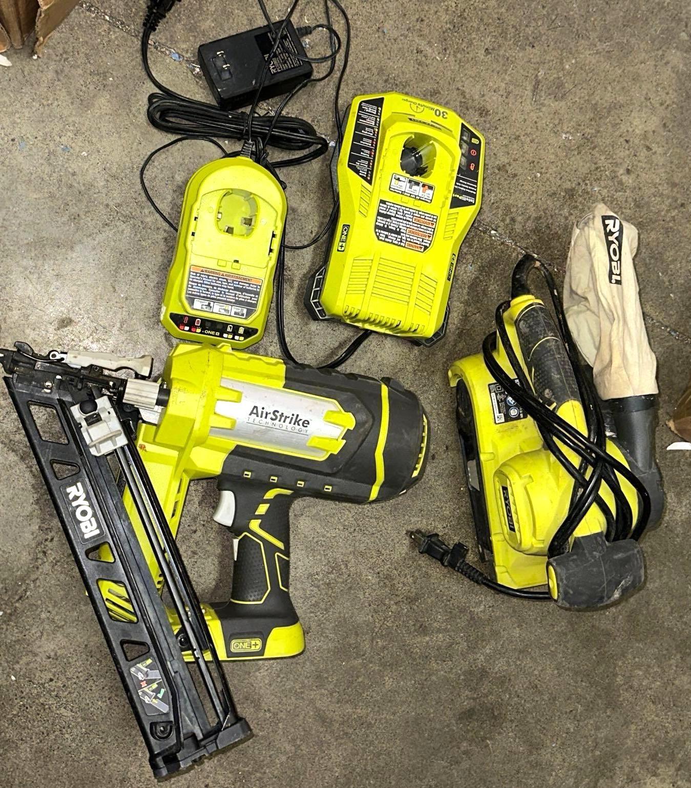 Ryobi Air Strike Nail Gun (No Battery As is), Proxibid