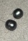 Two Black Pearls from Fiji Islands
