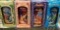 Four 1994 Disney Collector Series Glasses New in Org. Boxes Made by Coca Cola