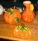 WCL Ceramic Pumpkin Soup Tureen, Pitcher and Plate
