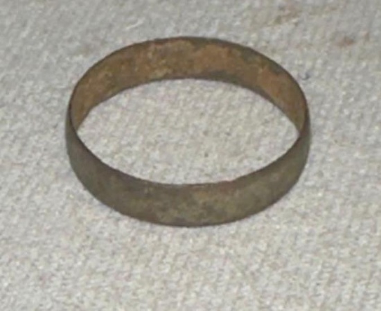 Very Rare Bronze ring Traded to the Chinook Indians on the Columbia River c:1850 or Before