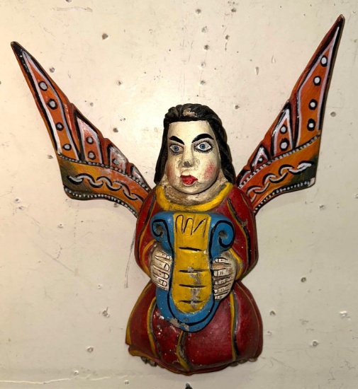 Mexican Santos of an Angel 14" Long