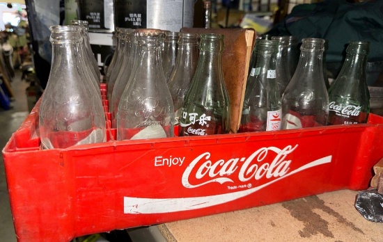Collection of Old Coke Bottles