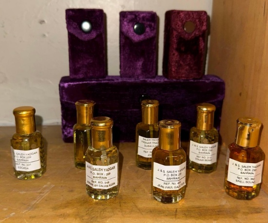 7 New Designer Perfumes in Velvet Boxes