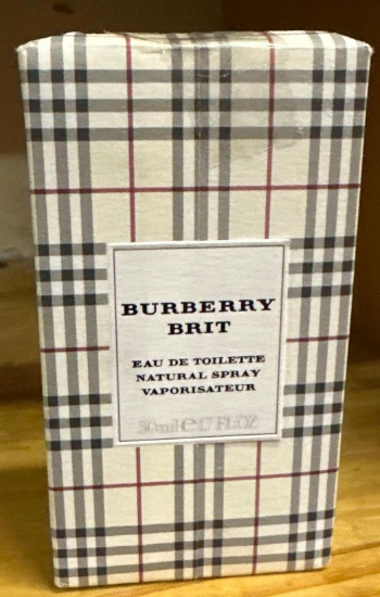 New Sealed Burberry Brit Perfume 1.7fl oz Bottle