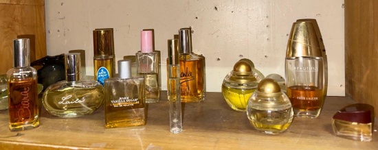 Designer Perfume Lot- Charlie, Estee Lauder, Lancome, Lovely & More