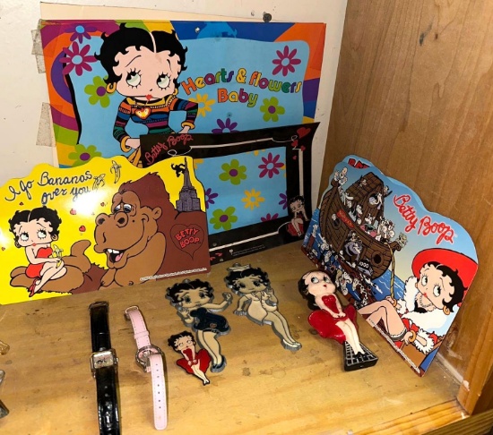 Betty Boop Collectibles- Pictures, Watches, Magnets and More