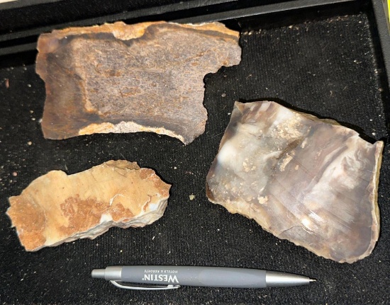 3 Picture Exquisite Samples of Agate