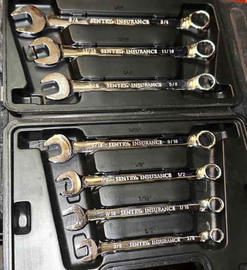 Brand New Wrench Set in Carrying Case - 7 pieces