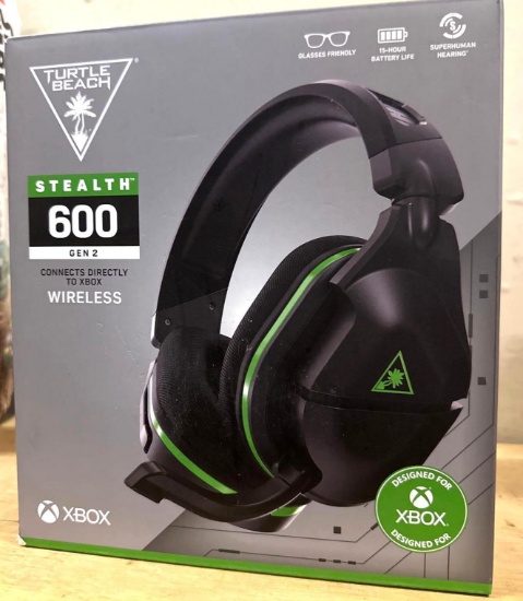 New Turtle Beach Stealth 600 Gen 2 Wireless Headset for Xbox one and Xbox Series X/S
