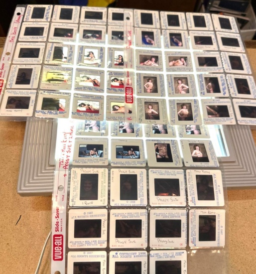 Lot of Nude Slides from Published Photographer Jim Rosen