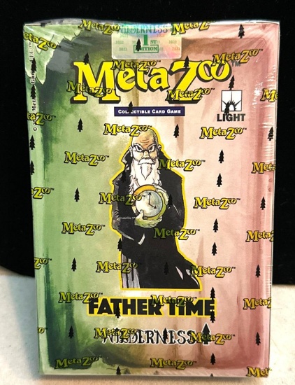 New Sealed Meta Zoo Father Time Wilderness 1st Edition Cards