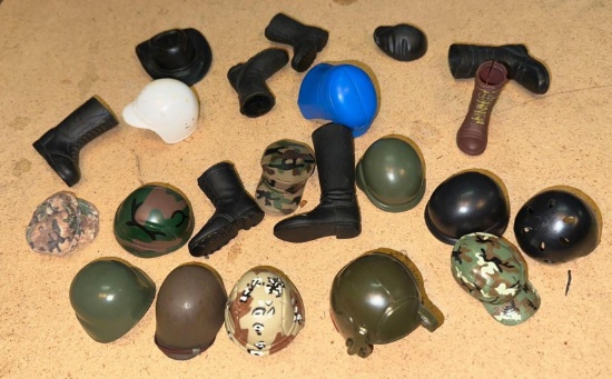 GI Joe Boots, Caps, Hats, Helmets etc