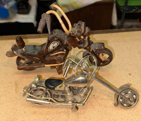 2 Hand Made custom Motorcycles