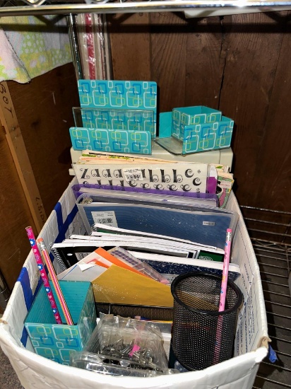 Office Lot with Shredder, New Note books, Calculator, Organizers etc