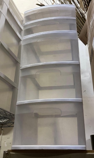 5 Drawer Plastic Organizer