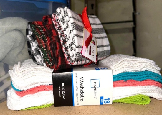 Lot of New Wash Cloths