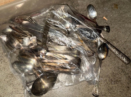 Assorted Old Flatware