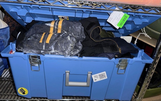 Trunk Full of Military Clothing