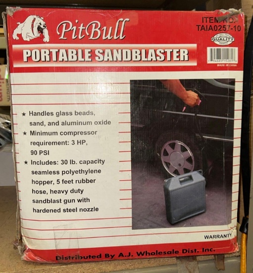 Pit Bull Portable Sand Blaster