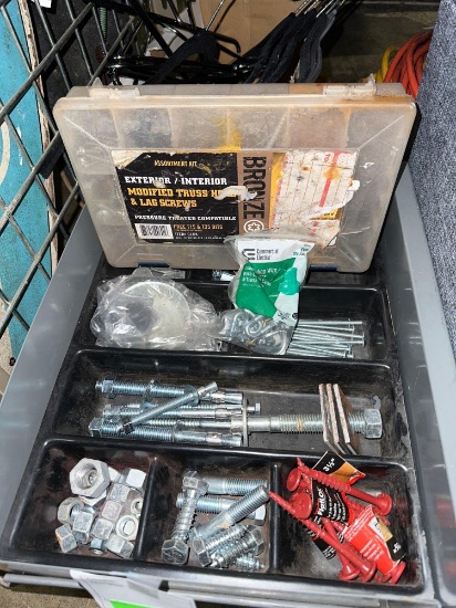 Tray full of Hardware