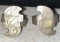 Pair of German Silver Rings Ottoman Empire- Pre 1920's size 6.5 & 8