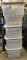 5 Storage Bins with Lids- 1 is Flip Top