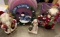 Seahawks Snowman Wreath, Snowmen and Santas