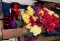 Box of Faux Flowers - great for making flower arrangements and decorative boxes