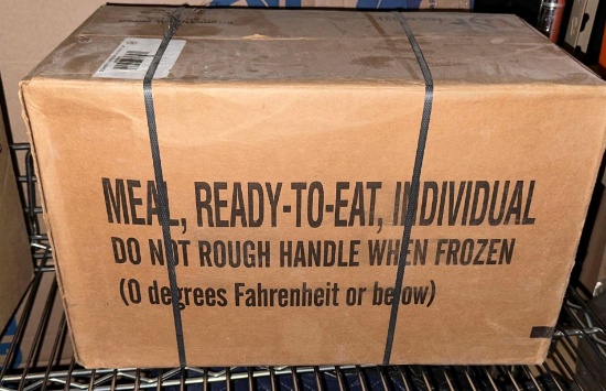Sealed Case of Military MRE's