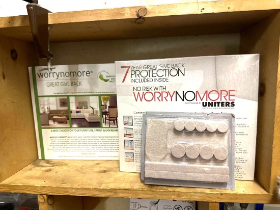 2 New Worry No More Care and Protection Kits and New Felt Furniture pads