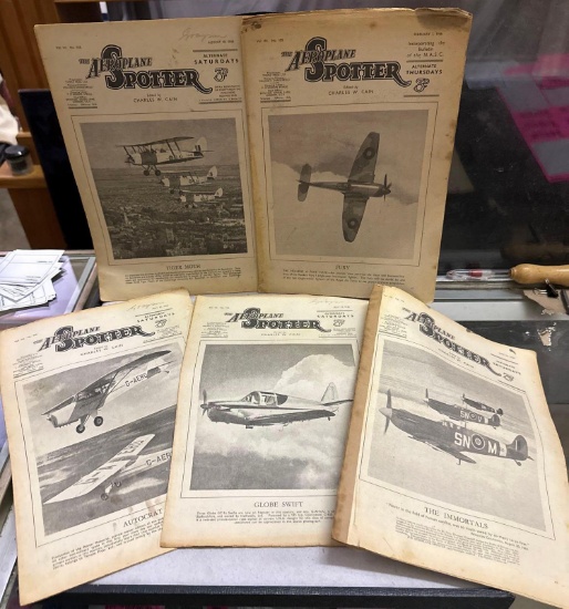 5 The Aero Plane Spotter British Bi Monthly 1946