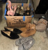 Lot of Ladies Ankle Boots, High Heels and Flats size 7-9