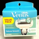 New Gillette Venus Razor Blades 6 Pack
