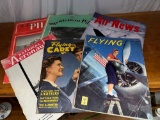 Flying, Flying Cadet, National Aeronautics, Air News & 2 Sportsman Pilot 1939- 1945