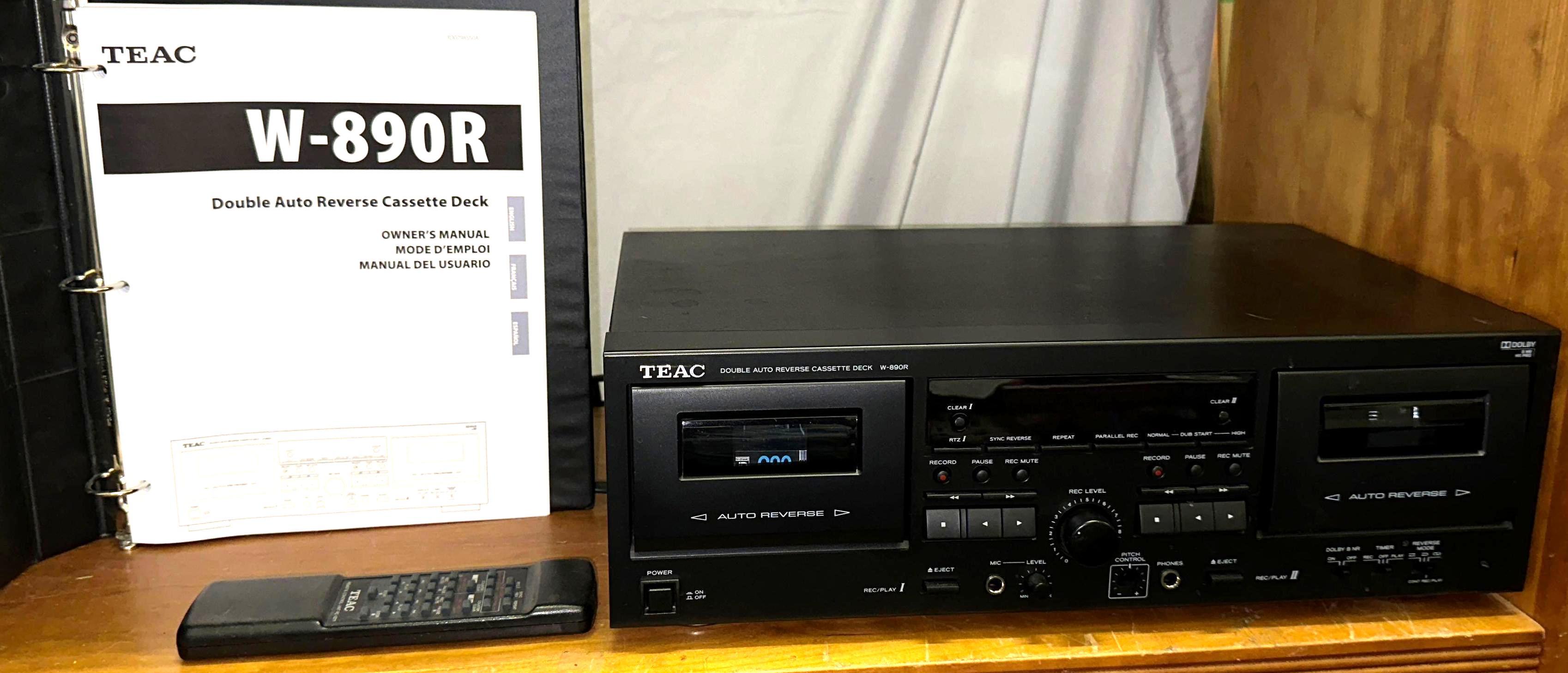 ティアック TEAC ダブルオートリバースカセットデッキ W-585R ティアック TEAC ダブルオートリバースカセットデッキ W-585R 【公式通販】