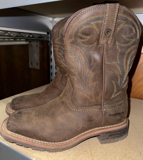 Ariat Leather Boots size 7 Waterproof - Like New
